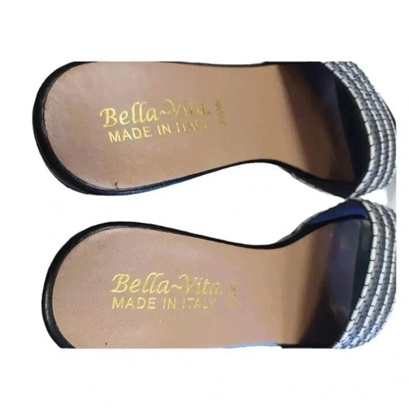 Bella Vita Eli- Italy Woven Slide Sandals  Size 7.5 - Picture 4 of 10